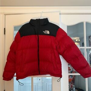 The North Face 700 Black and Red Jacket